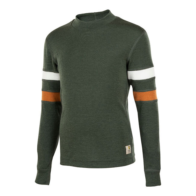 Janus Kids' Go Wool Sweater - Olive image number null