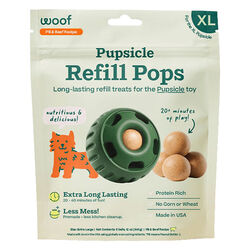 Woof Pupsicle Refill Pops - Beef