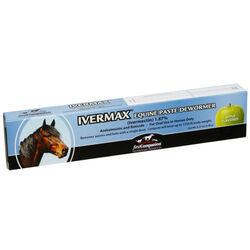 First Companion Veterinary Ivermax Ivermectin 1.87% Equine Paste Dewormer - Apple Flavor - 0.21 oz
