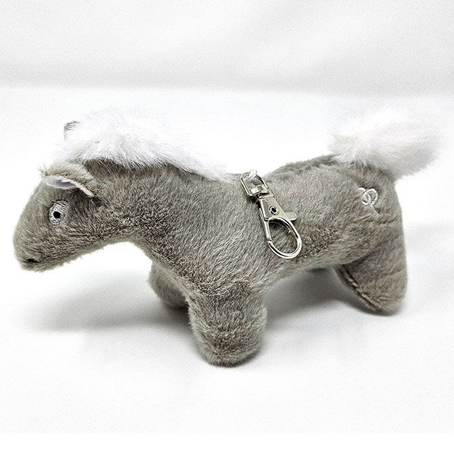 Crafty Ponies Keyring - Gray image number null