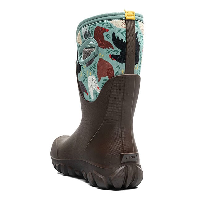 BOGS Women's Classic Seamless Mid Boots - Chicken Party image number null