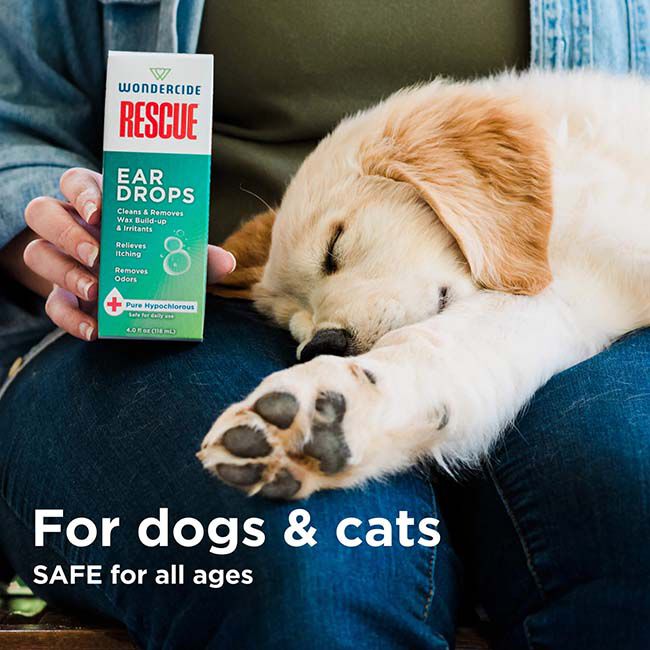 Wondercide RESCUE Ear Drops for Dogs & Cats image number null