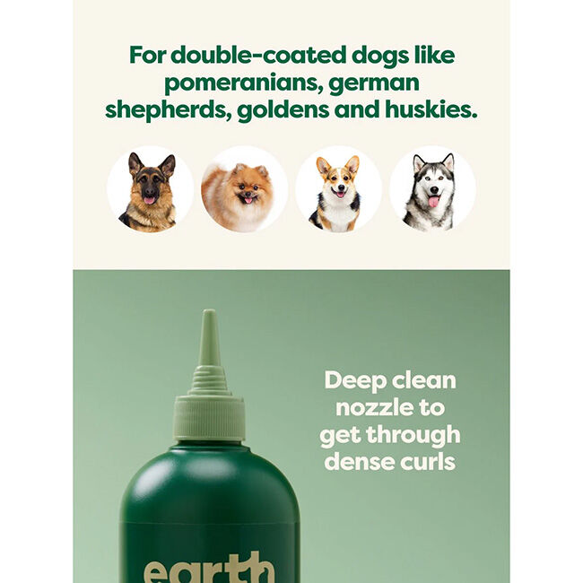 Earth Rated 3-in-1 Dog Shampoo for Double Coats - 16 oz image number null