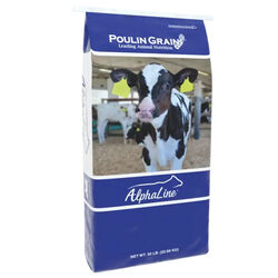 Poulin Grain AlphaLine Start Calf Starter - 50 lb