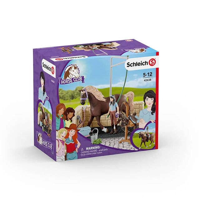 Schleich Washing Area with Horse Club Emily & Luna image number null