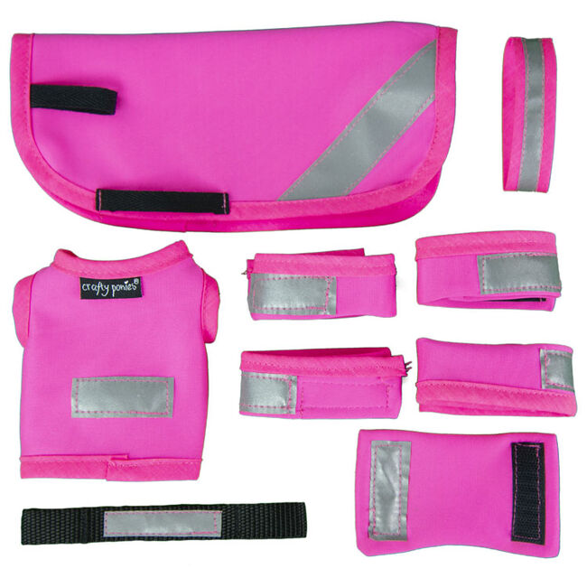 Crafty Ponies Hi Visibility Set - Pink image number null