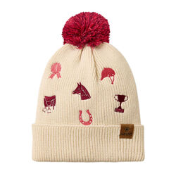 Ariat Kids' Arlo Beanie - Natural Patchwork
