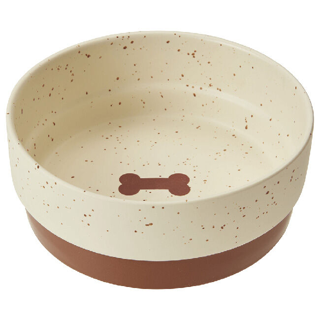 Spot Sedona Dog Dish - Chestnut Brown - 7" image number null