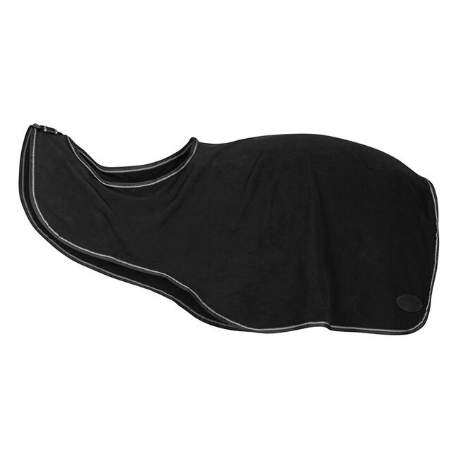 WeatherBeeta Anti-Static Fleece Quarter Sheet - Black/Silver image number null