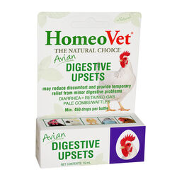 HomeoPet Avian Digestive Upsets - Homeopathic Digestive Support for Birds - 15 mL