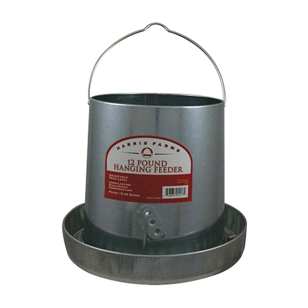 Harris Farms Galvanized Hanging Feeder