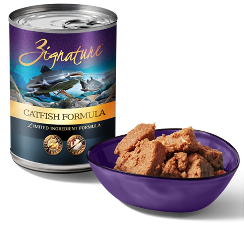 Zignature Catfish Formula Canned Dog Food 13 oz
