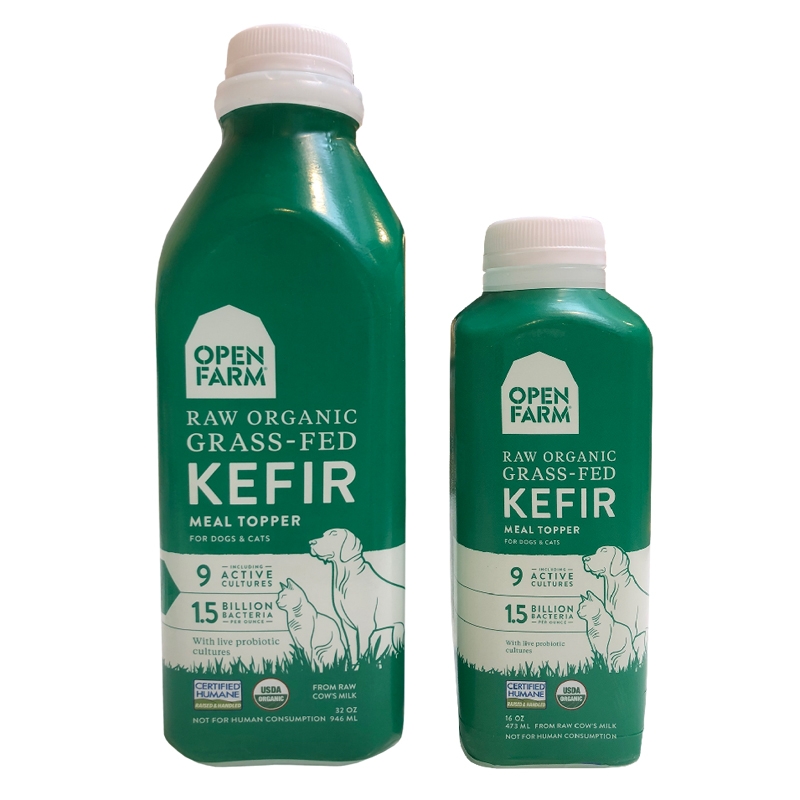 Open Farm Raw Organic GrassFed Kefir Topper for Dogs & Cats