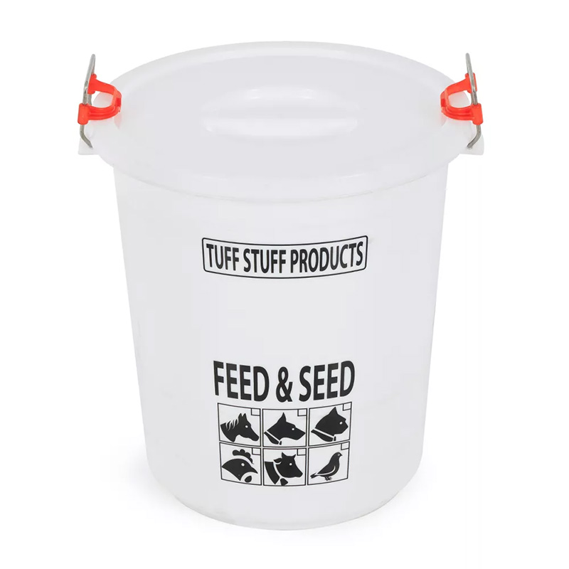 Tuff Stuff Feed & Seed Bucket with Locking Lid The Cheshire Horse