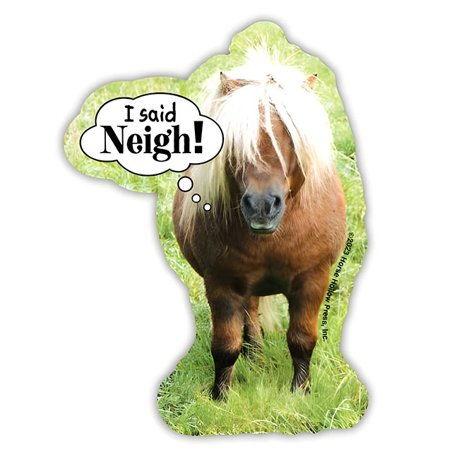 Horse Hollow Press Die-Cut Sticker - 