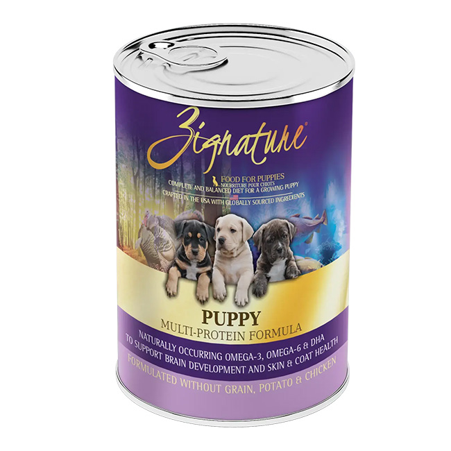 Zignature Dog Food - Puppy Formula - 13 oz | The Cheshire Horse