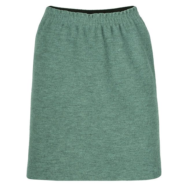 【海外限定】REISSウールスカート☆Neutral Brittany Wool-Blend Engel Women's 100% Wool Skirt - Jade Melange | The Cheshire