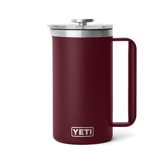 YETI Rambler 34 oz French Press - Wild Vine Red | The Cheshire Horse