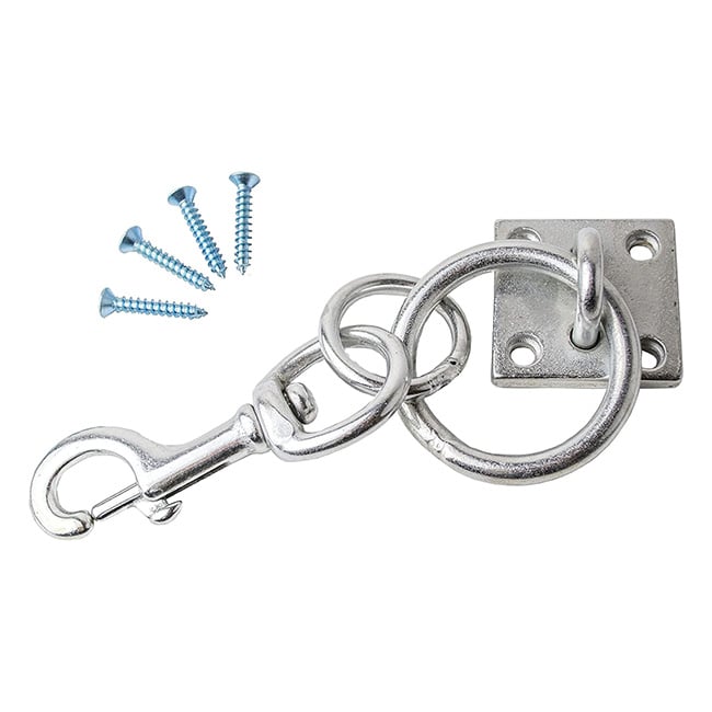 Shires Tie Ring with Panic Snap