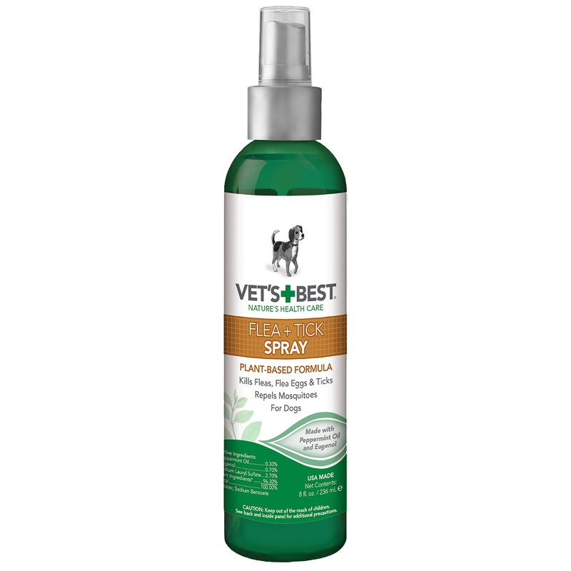 Vet s Best Flea Tick Spray for Dogs 8 oz The Cheshire Horse