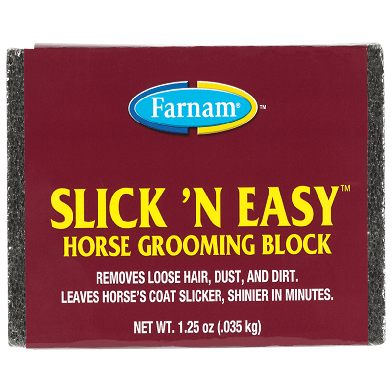 Farnam Slick 'N Easy Horse Grooming Block The Cheshire Horse