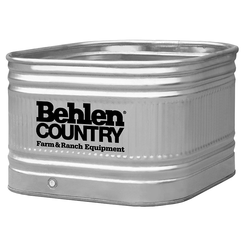 Behlen Tall Square Galvanized Stock Tank The Cheshire Horse