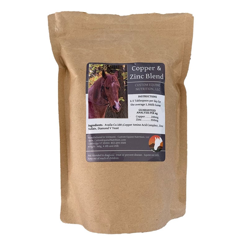 Custom Equine Nutrition Vermont Blend Copper & Zinc Blend The