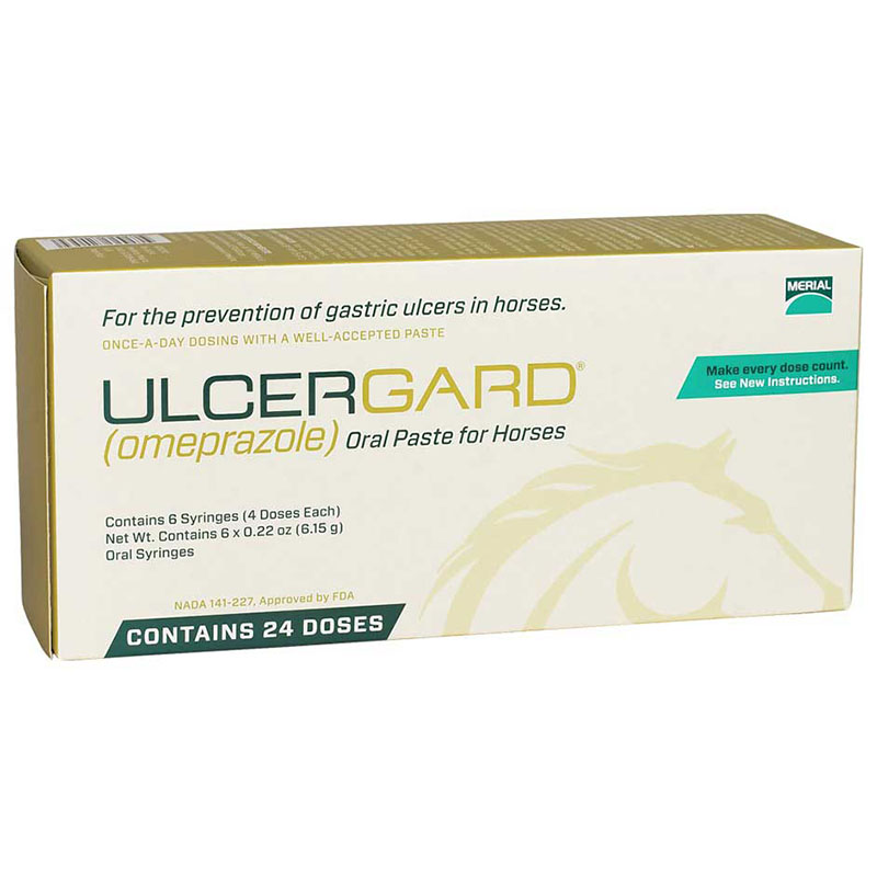 Merial UlcerGard Oral Paste 6Pack The Cheshire Horse