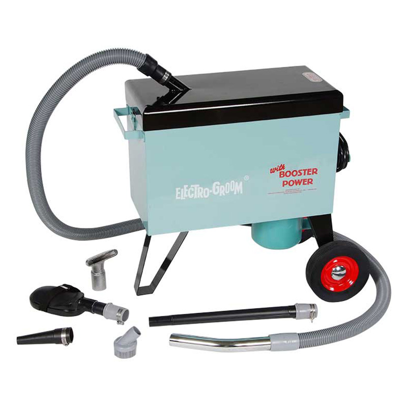 Electric Cleaner Company Electro Groom Vacuum with Booster Power The
