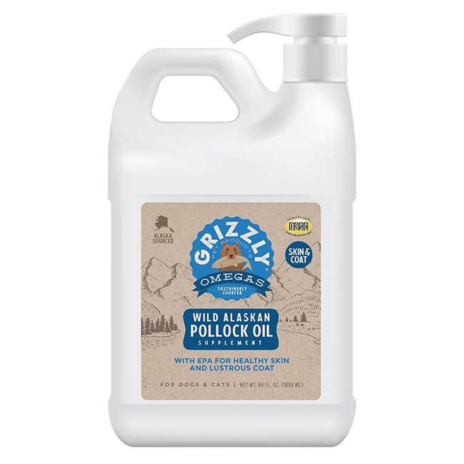 Grizzly Pet Products Wild Alaskan Pollock Oil Supplement The Cheshire Horse