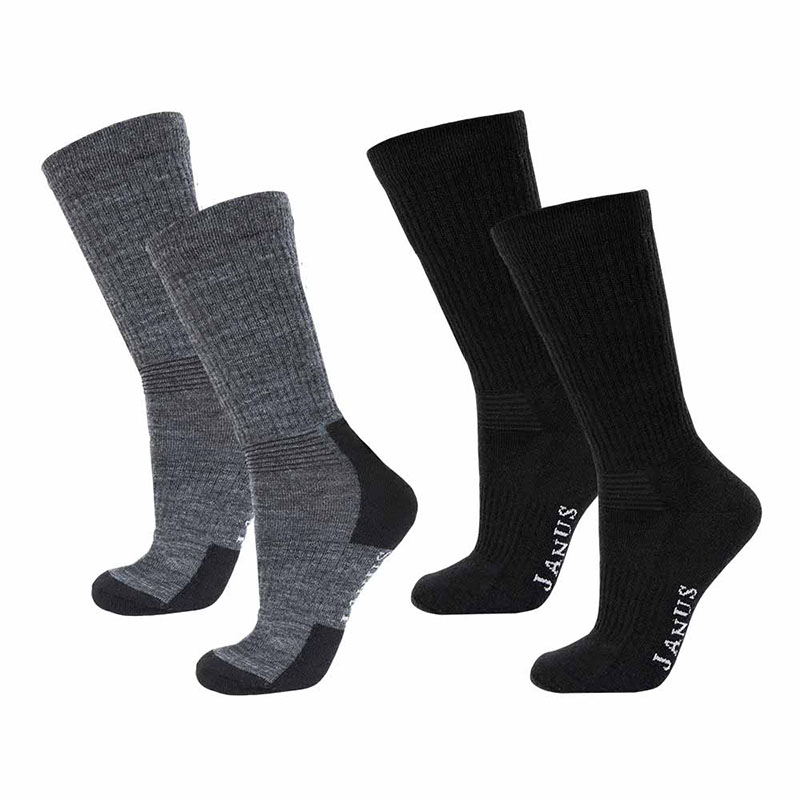 Janus Men's Wool Terry Socks - 2-Pack | The Cheshire Horse