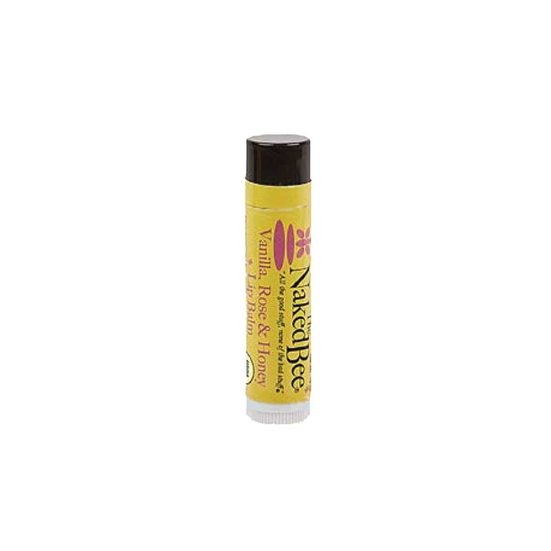 The Naked Bee USDA Organic Lip Balm - Vanilla, Rose & Honey - 0.15 oz ...