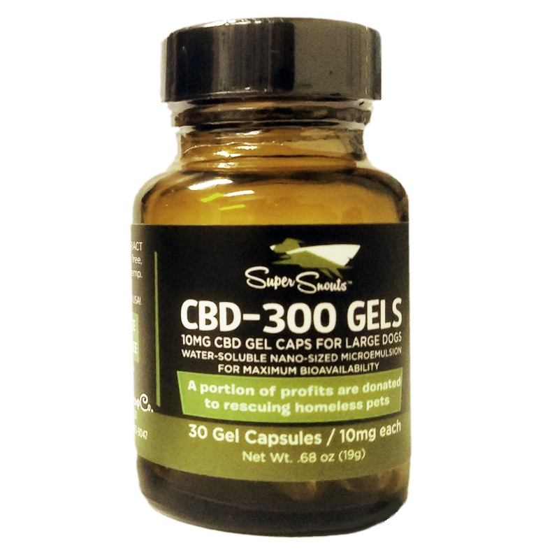 Super Snouts CBD300 Gel Caps for Large Dogs