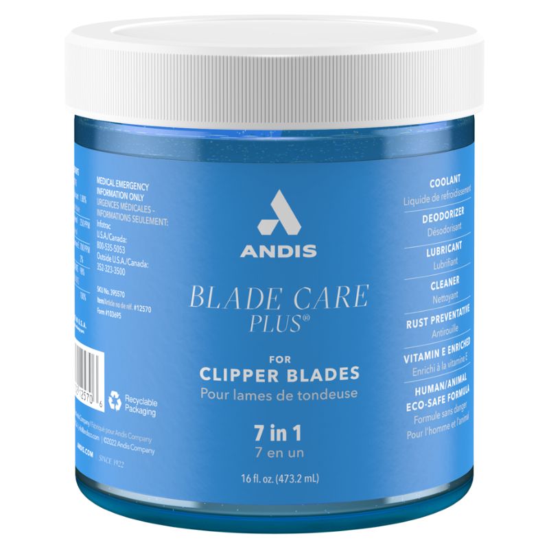 Andis Blade Care Plus 7-in-1 Jar - 16.5 oz | The Cheshire Horse