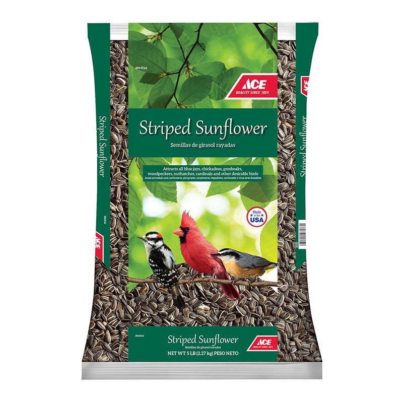 Ace Hardware Songbird Striped Sunflower Seed - 5 lb | The Cheshire