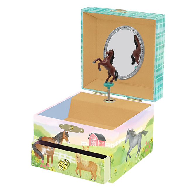 Giggle & Honey Musical Jewelry Box - Dancing Horse | The Cheshire
