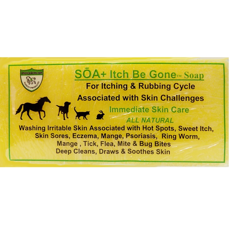 America s Acres SOA ITCH Be Gone Bar Soap 11 oz The Cheshire Horse