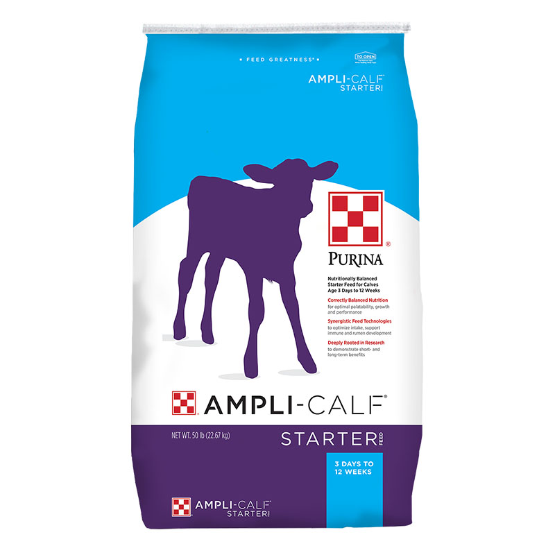Purina Mills AMPLICALF Starter 22 50 lb The Cheshire Horse