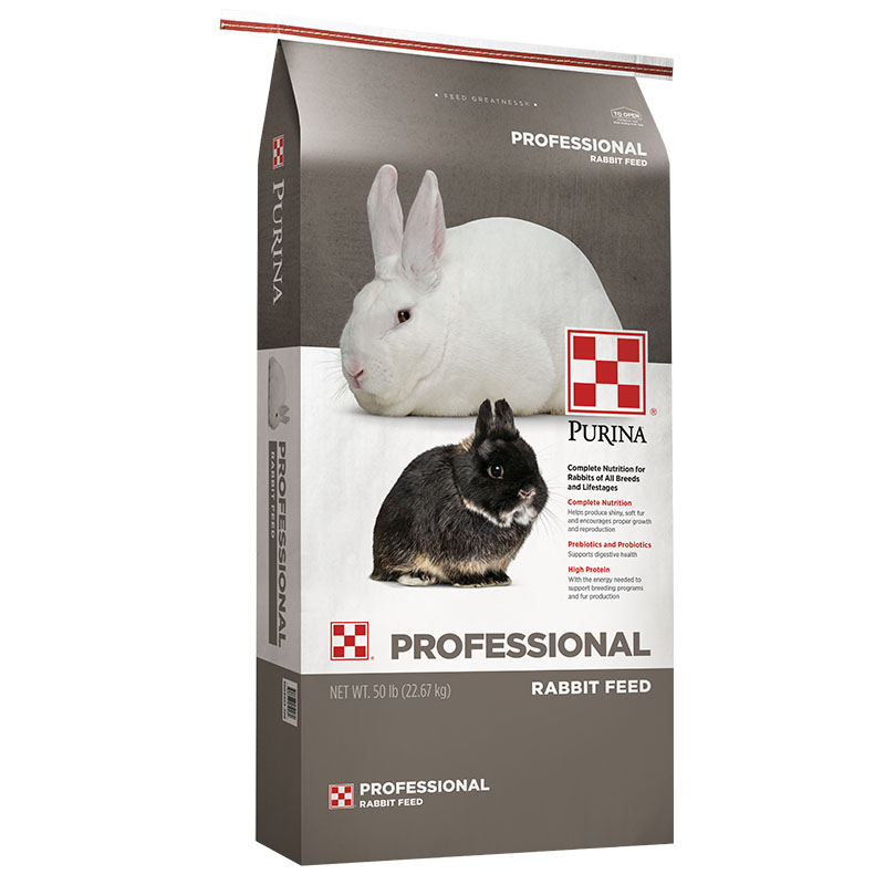Purina Mills Rabbit Chow Professional 50 lb The Cheshire Horse