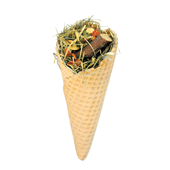 Vitapol Waffle Cone Treat for Rabbits & Rodents | The Cheshire Horse