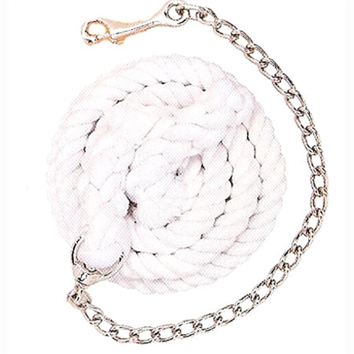 Weaver Cotton Lead Rope With Chain