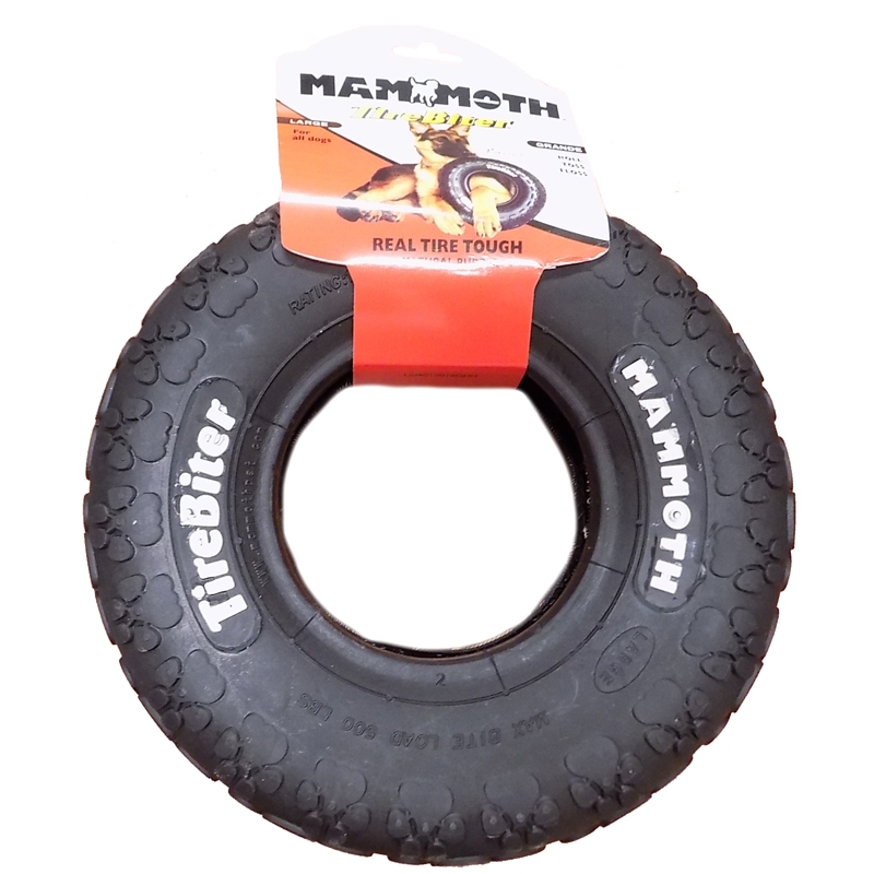 Mammoth TireBiter II Tire Dog Toy Large 6"