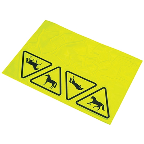 Kelley And Company Horse Caution Reflective Stickers