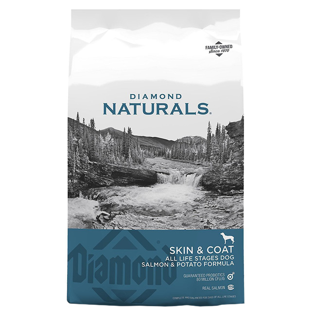 Diamond Naturals Dog Food - Skin & Coat Recipe with Salmon