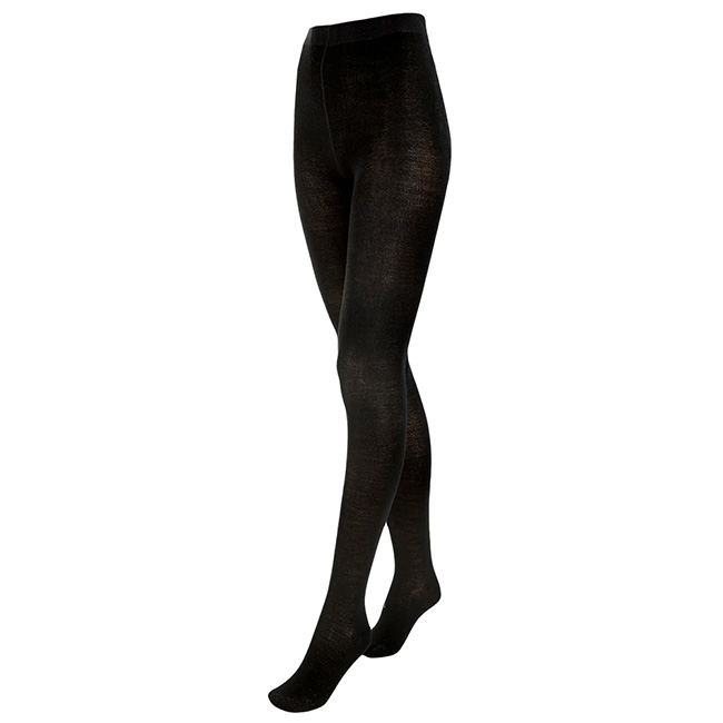 Check Wool Blend Tights in Limestone/mimosa