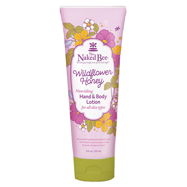 The Naked Bee Moisturizing Hand & Body Lotion - Wildflower Honey